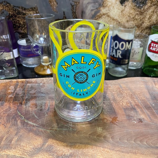 Malfy gin glass 