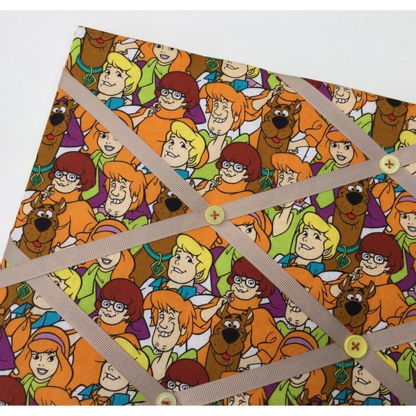 Scooby-Doo fabric memoboard
