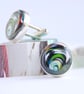 Cornish surfite cufflinks (rosette pattern) - Image 4