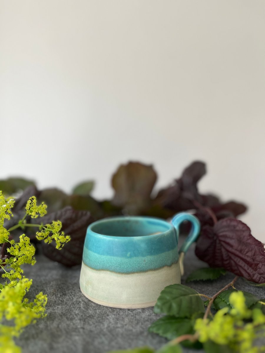 M - Ceramic Handmade Cup - Skyline - Secret Studio Sale (42)