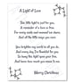 A Light of Love Christmas Tree Decoration - Light Bulb Ornament - Image 4