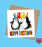 Penguin Children's Birthday Card - Image 2