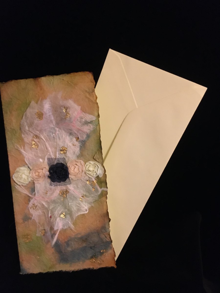 Peaceful colours card 