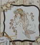 Handmade birthday card - the mermaid - Image 4