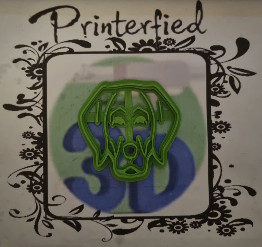 Labrador Dog Face Cookie Press