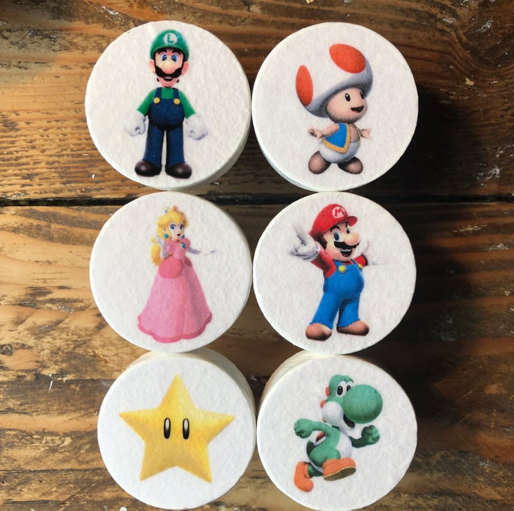 Handmade Super Mario Bros inspired pine door kn... - Folksy