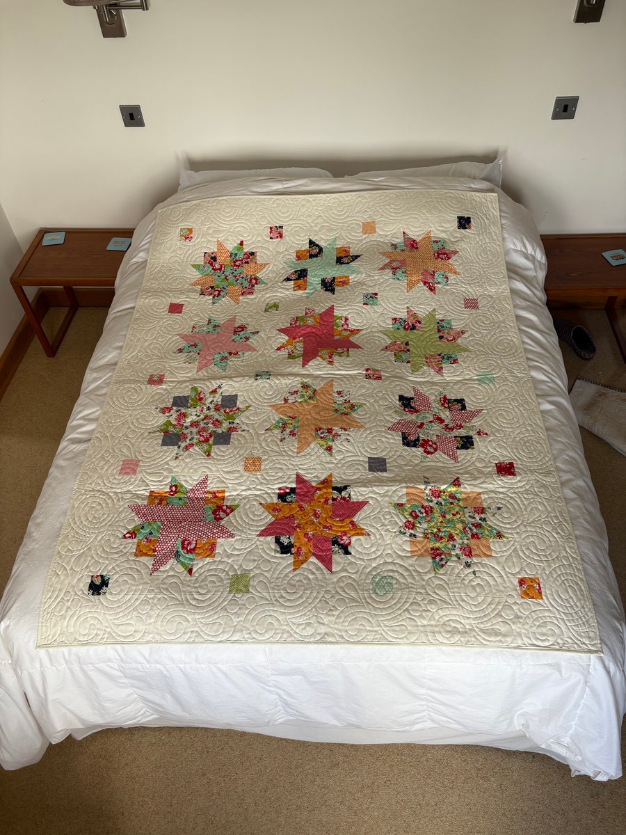 Handmade Patchwork Quilt 'Farmer's Wife'