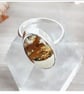 Picture Jasper Ring size U ,  sterling silver Gemstone Ring Hallmarked - Image 4