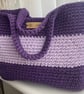 Handmade macrame crochet handbag 