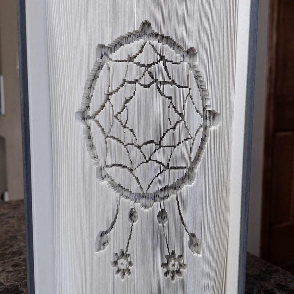 Dream Catcher 180 CUT & FOLD Book Folding Pattern - EMAILED PDF PATTERN