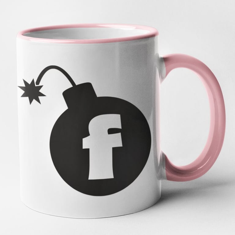 F Bomb Mug Funny Rude Novelty Swearing Mug Christmas Birthday Gift