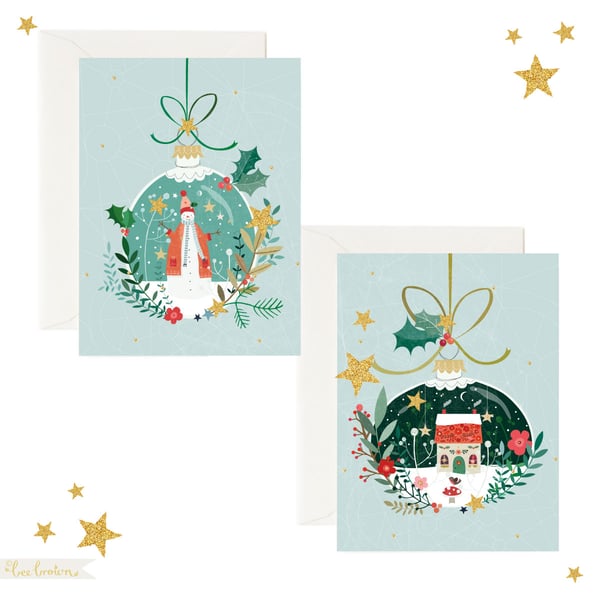 Pack of 2 Christmas Cards