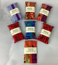 Floral pocket pack tissue case, Flower tissue holder, 7 options, Handmade - Image 1