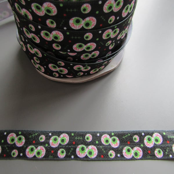 Eyeball Fold Over Elastic x 1 metre
