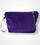 Purple Sun Velvet Makeup Bag - Image 5