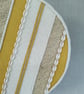 Handmade Fibre & Shell Wall or Shelf Decor - Amanda's Autumn Fibre Art Set - Image 3