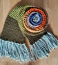 Hand knitted scarf in beautiful Earth tones - Image 3