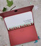 Christmas Gift Wallet and Card Set - cards gift wallets, handmade, santa snowman - Image 5