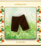 Chocolate Brown Corduroy Trousers for the Pip Squeaks and Cotton Tails - Image 1