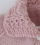 Hand knitted babys matinee coat,baby coat,traditional baby,vintage baby knits - Image 5