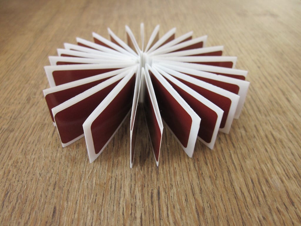 50 Small Brown Stickers