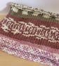 Knitted 'Nordic' Cowl & Headband - Image 3