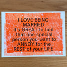 I love Being Married