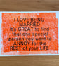 I love Being Married