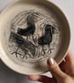 Crow ceramic dish  - Image 3