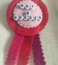Not a hugger rosette