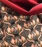 Liberty of London Print Long Scarf.Cotton Tana Lawn and Velvet   - Image 2