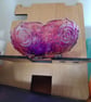 Handmade epoxy resin decorative trinket pot.