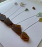 Cornwall sea glass spring garden design greeting card  - Image 4