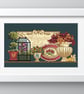 089 - Cross Stitch Pattern Antiquités de Jardin Garden Curiosity Shop Victorian - Image 2