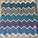 Hand Knitted Baby Blanket 