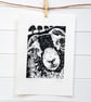 Swaledale Sheep - Original Hand Pulled Linocut Print - Image 2