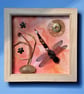 Peach Glow Beaded Dragonfly Box Frame - Image 5