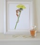 Cute Little Mouse and Dandelion Flower, original painting - Image 7