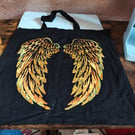 Hand painted tote bags 