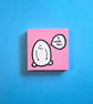 Say it with a Chep! - I Love You - Original painting on a mini canvas - Image 1