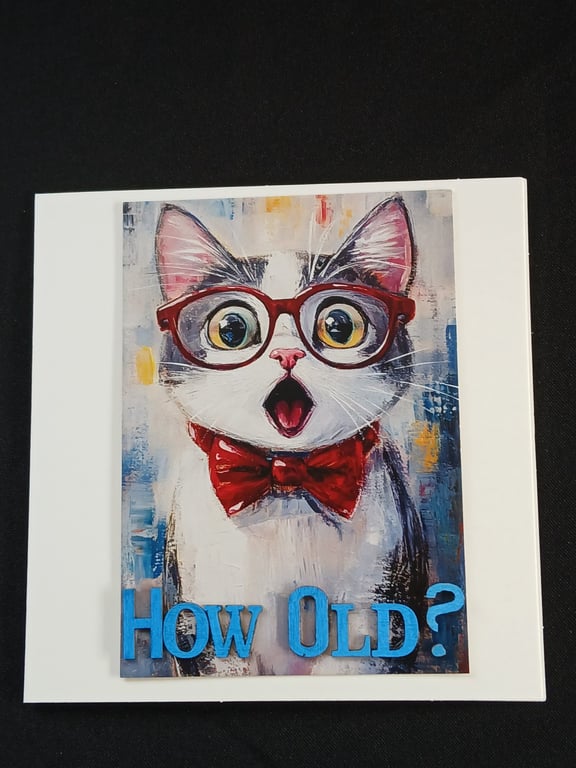 Handmade birthday card 