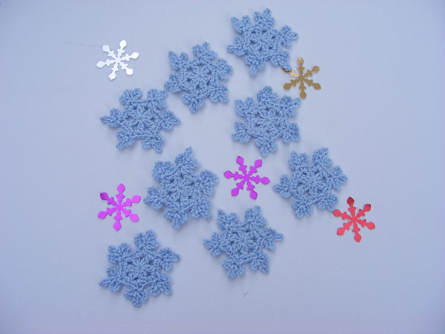 Crochet snowflake