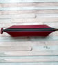 Red Leather Pencil Case
