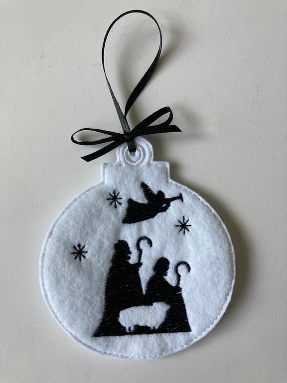 813. Shepherds Christmas tree hanging ornament.