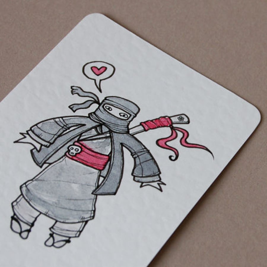 little ninja (mini art card/aceo)