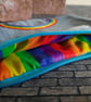 Rainbow Zippered Pouches - Circles - Image 7