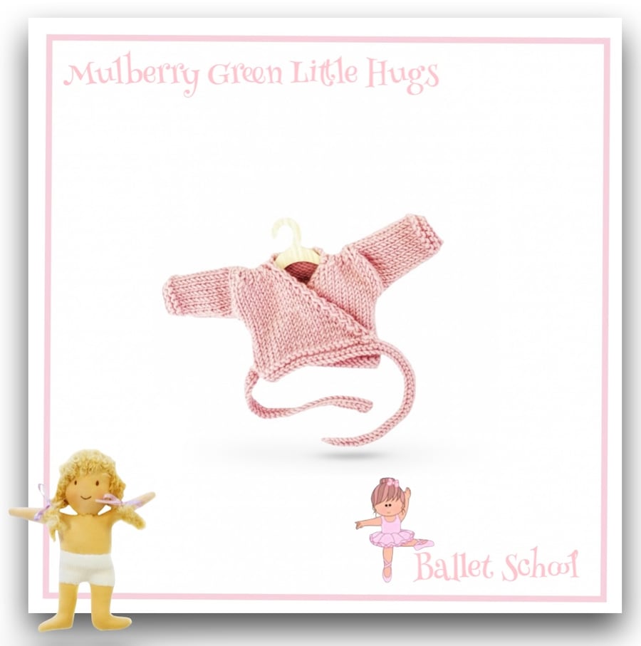 Little Hugs Pale Pink Ballet Cardigan 
