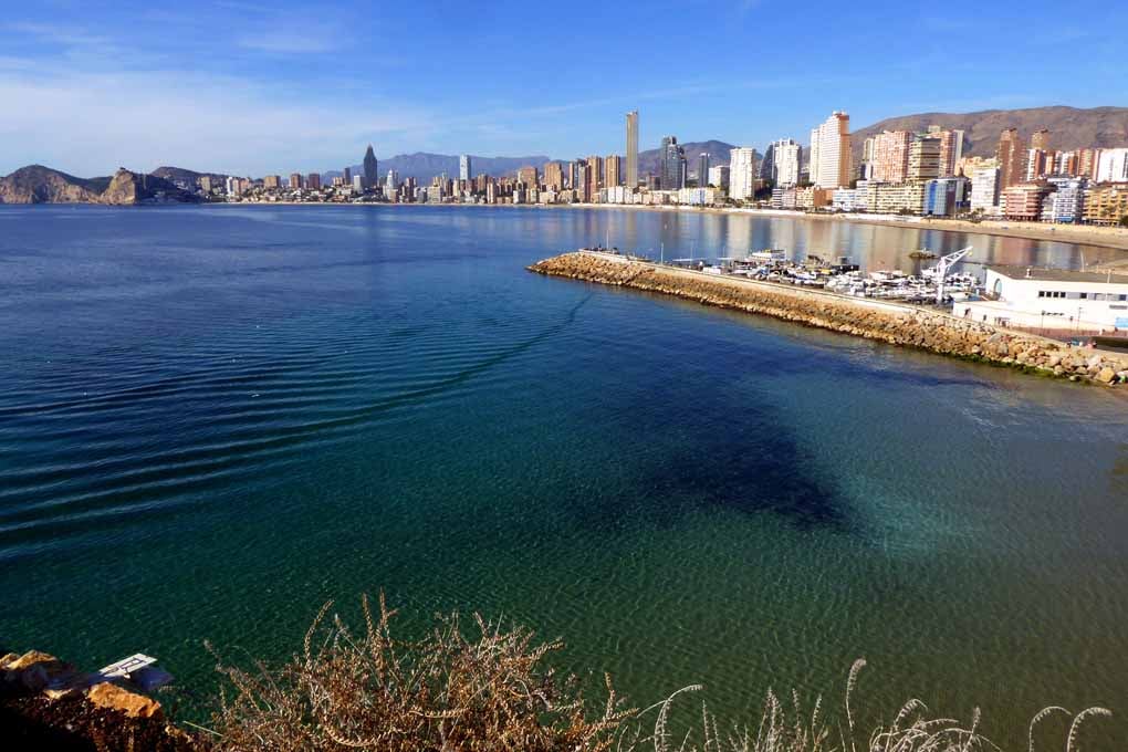 Benidorm Poniente Beach Costa Blanca Spain Photograph Print