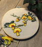 DIY Embroidery Kit: Golden Tip Australian Floral Design