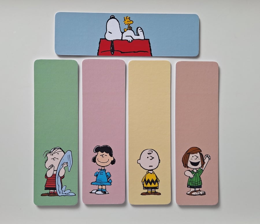 Peanuts Bookmark Snoopy Bookmarks